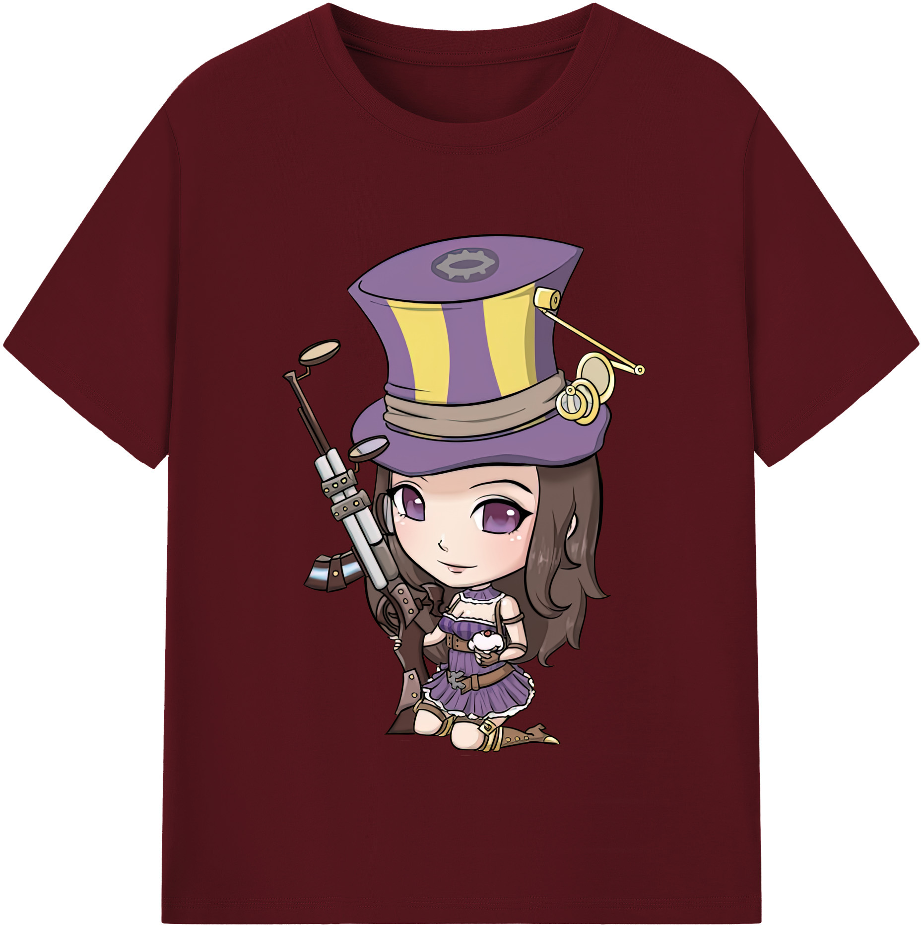 （画像用） リーグ・オブ・レジェンド League of Legends LOL 綿100％半袖Tシャツ（フロントプリント）